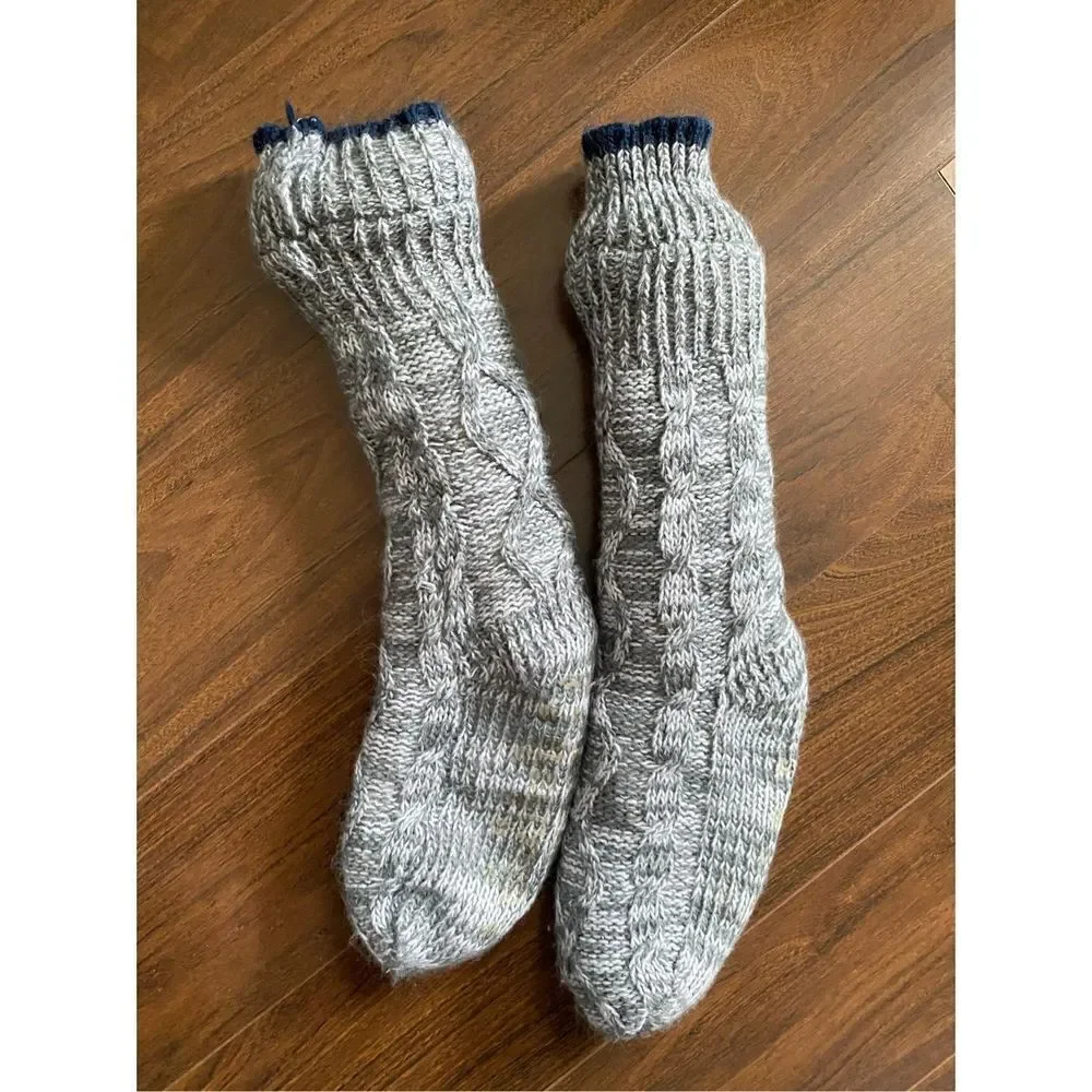 Sherpa knit sock slipper bundle puppy bear